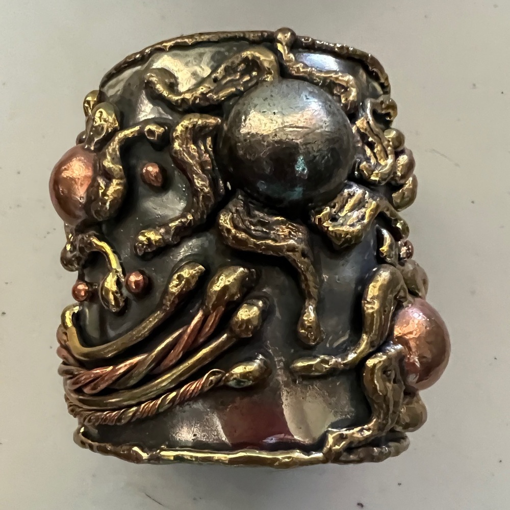 TRI-METAL EX-LG Bangle